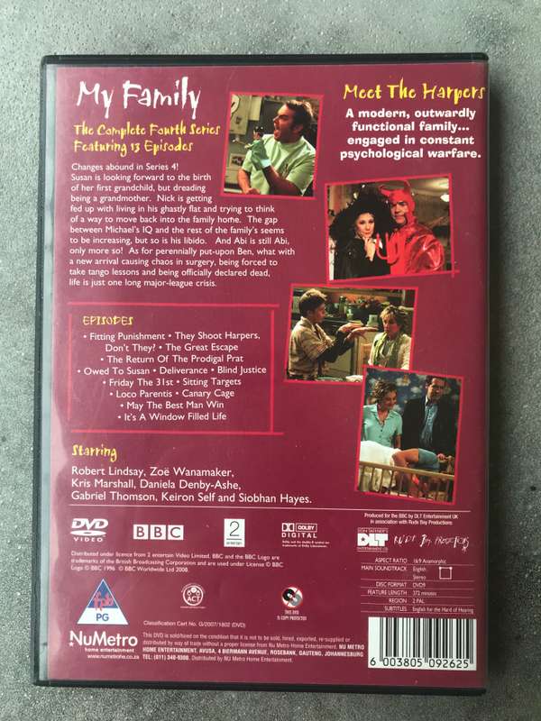 My Family - Series 4 [DVD]