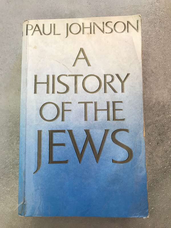 A History of the Jews by Paul Johnson [Paperback: Average]