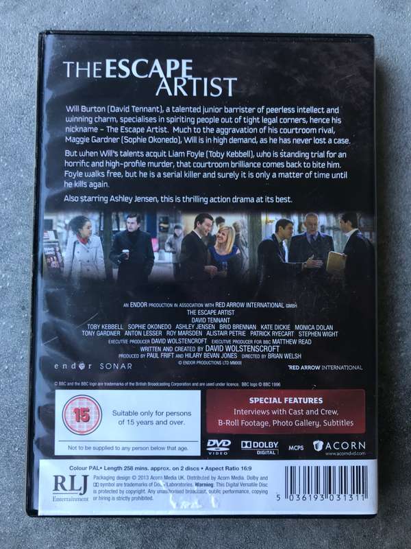 The Escape Artist (mini-series) [DVD]