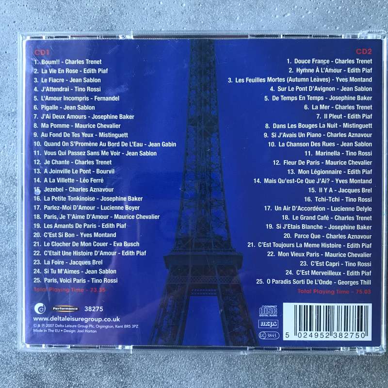 Café de Paris: 50 French Classics [2 CD]