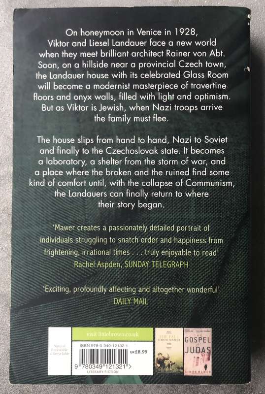 The Glass Room by Simon Mawer [Paperback: Good]