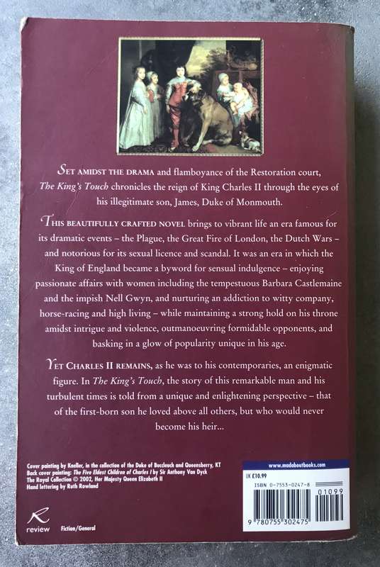 The King's Touch by Jude Morgan [Large Paperback: Good]