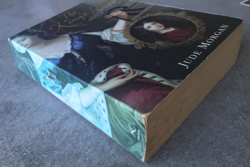 The King's Touch by Jude Morgan [Large Paperback: Good]
