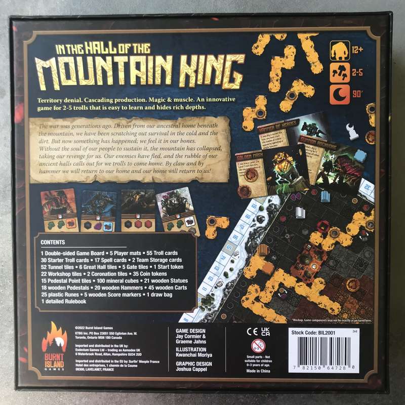 In the Hall of the Mountain King [Boardgame]