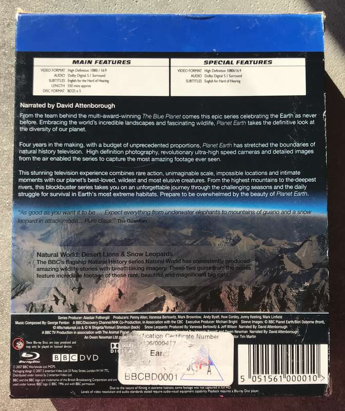Planet Earth [Blu-ray]
