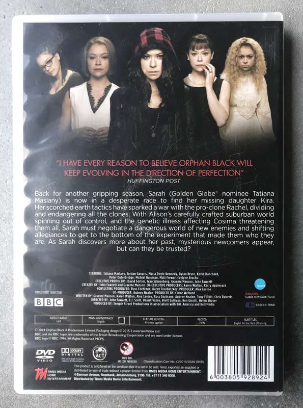 Orphan Black - Series 2 [3 DVD]