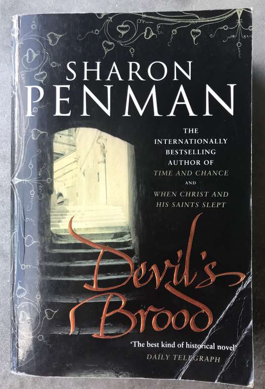 Devil's Brood (Plantagenets #3) by Sharon Penman [Large Paperback: Good]
