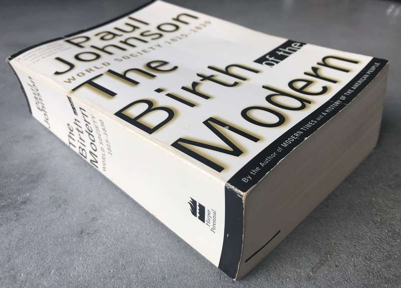 The Birth of the Modern by Paul Johnson [Paperback: Good]