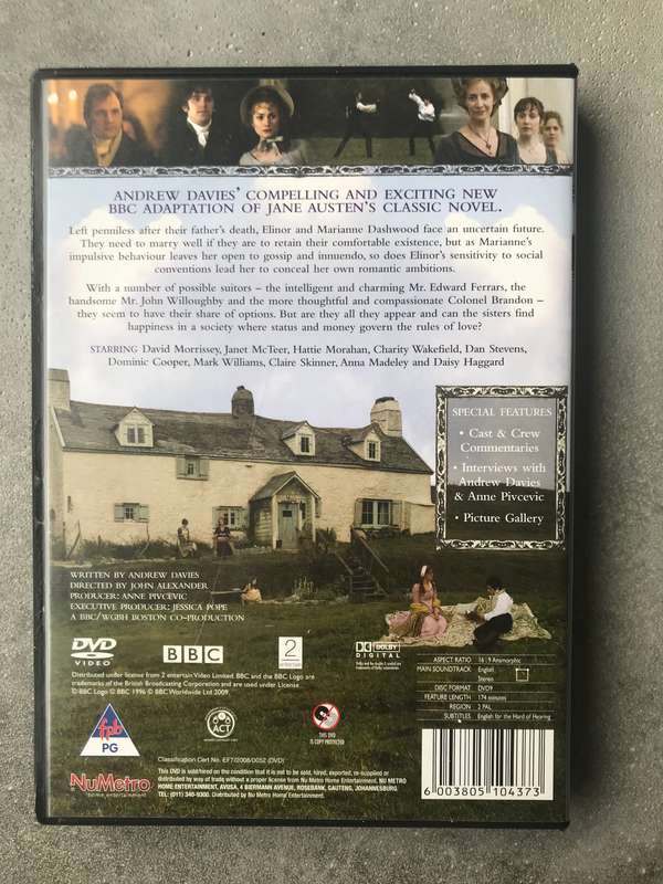 Sense & Sensibility (BBC mini-series) [DVD]