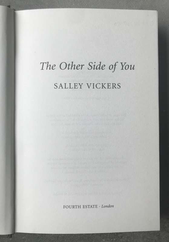 The Other Side of You by Salley Vickers [Hardcover: Good]