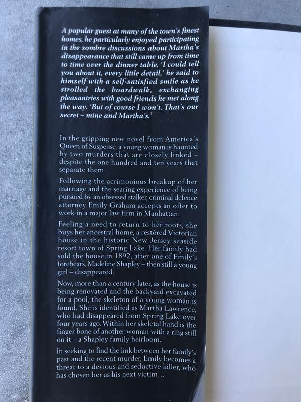 On the Street Where You Live by Mary Higgins Clark [Hardcover: Good]