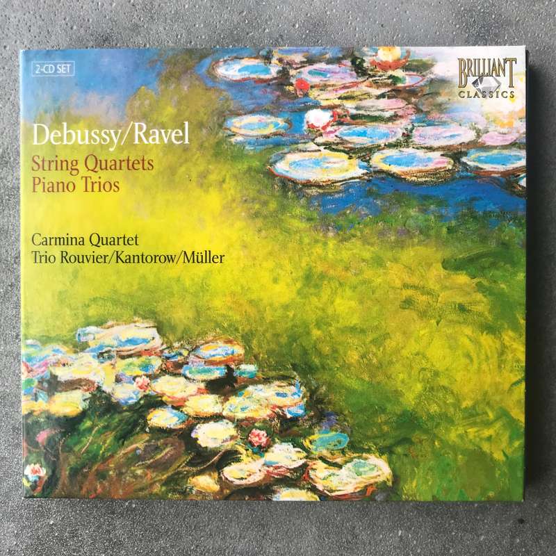 Debussy / Ravel: String Quartets & Piano Trios [2 CD]