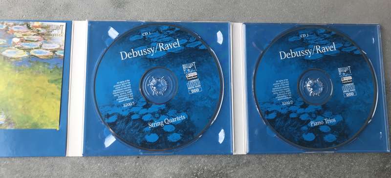 Debussy / Ravel: String Quartets & Piano Trios [2 CD]
