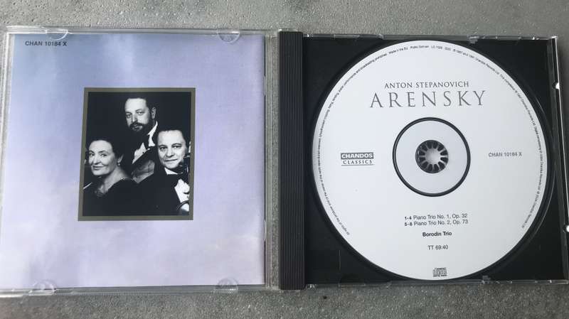 Arensky: Piano Trios 1 & 2 [CD]