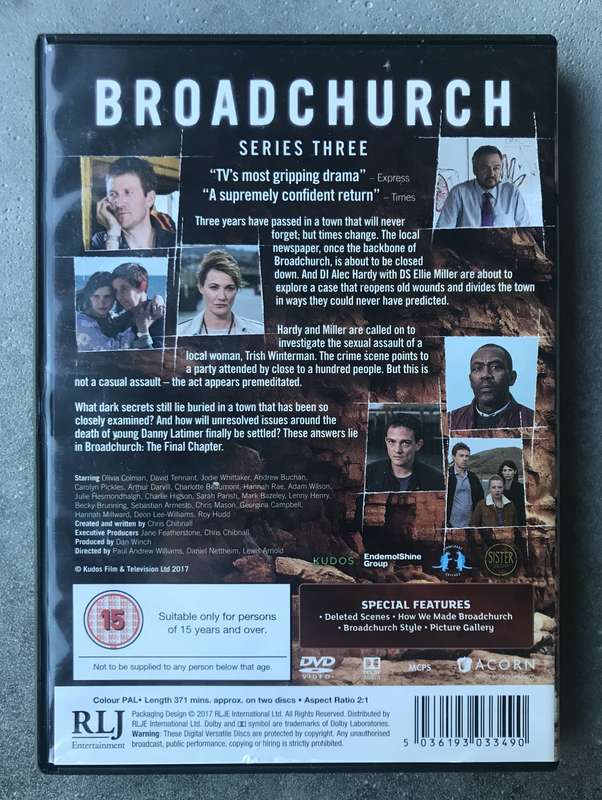 Broadchurch - Series 3 [2 DVD]