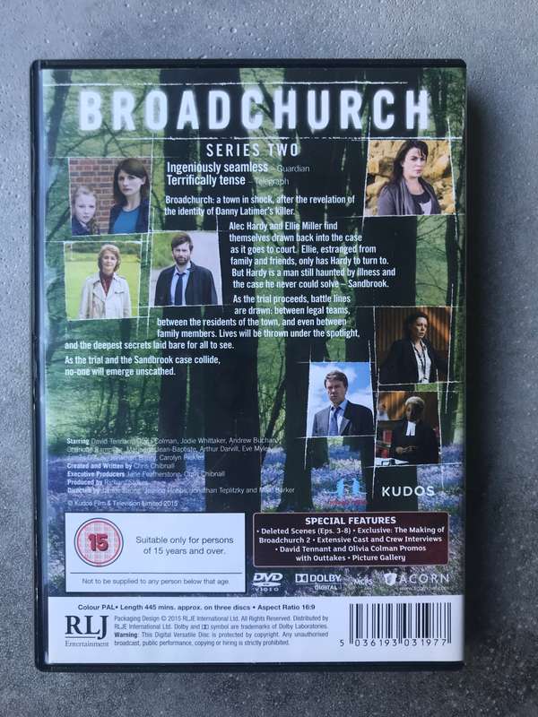 Broadchurch - Series 2 [3 DVD]