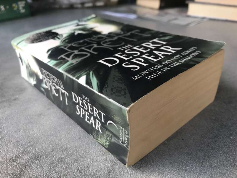The Desert Spear (Demon Cycle #2) by Peter V. Brett [Paperback: Average]