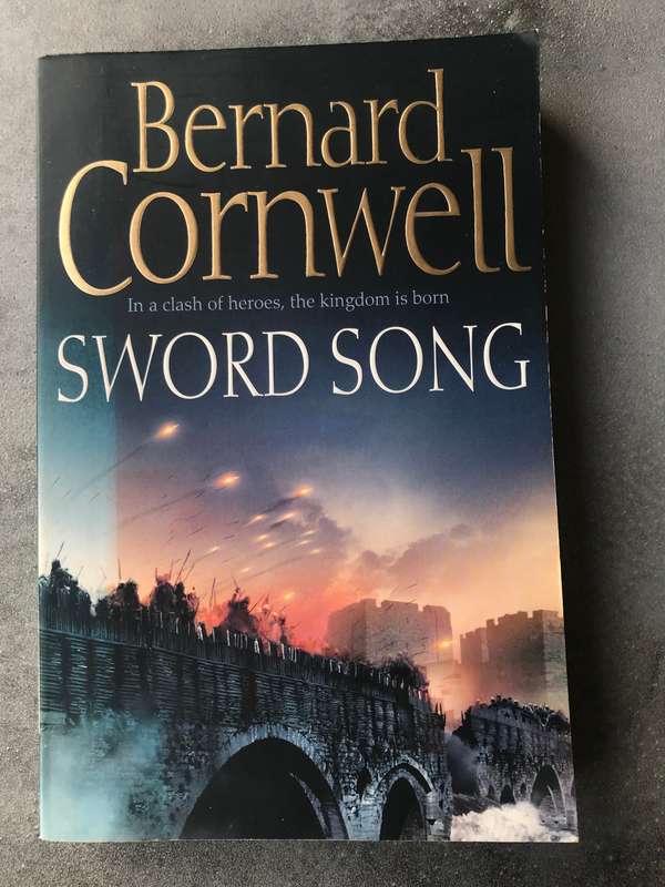 Sword Song (The Last Kingdom #4) by Bernard Cornwell [Large Paperback: Good]