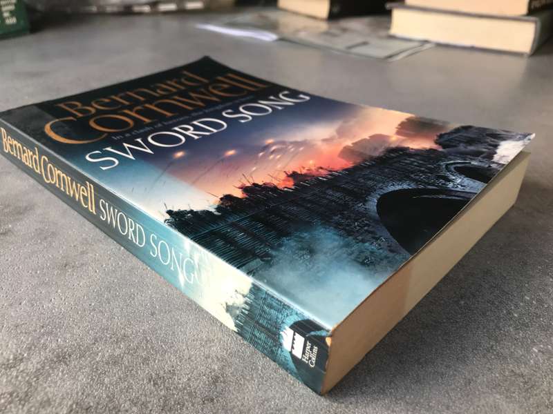 Sword Song (The Last Kingdom #4) by Bernard Cornwell [Large Paperback: Good]