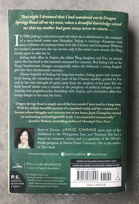 Dragon Springs Road by Janie Chang [Paperback: Good]