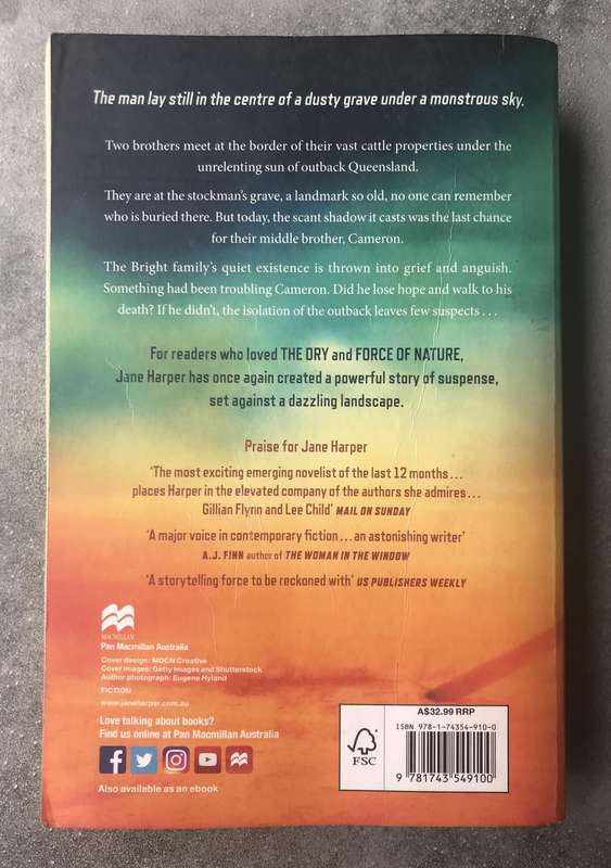 The Lost Man by Jane Harper [Large Paperback: Average]