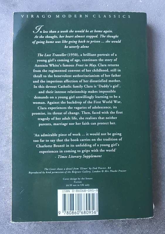 The Lost Traveller (Frost in May #2) by Antonia White [Paperback: Very Good]