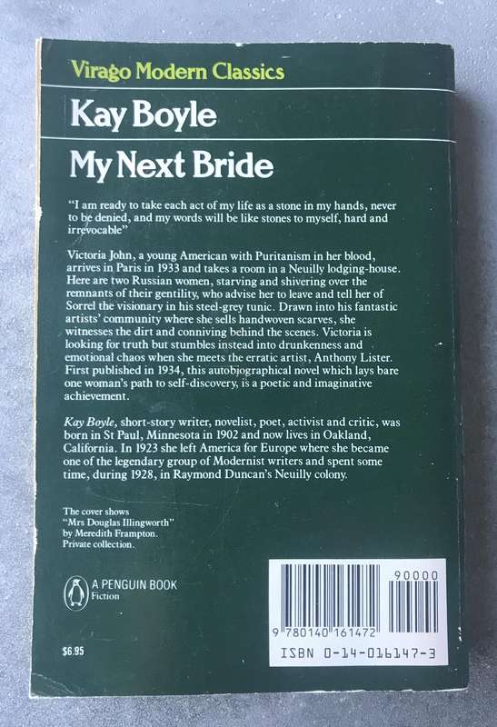 My Next Bride by Kay Boyle [Paperback: Very Good]