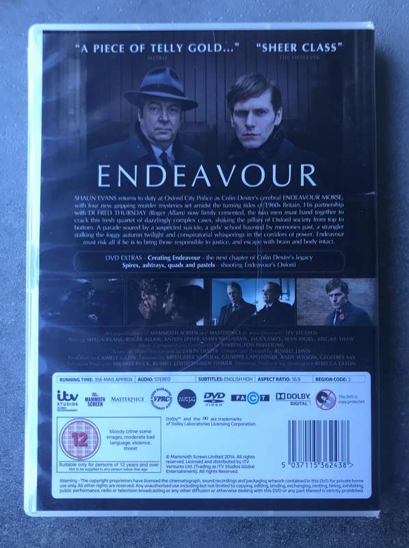 Endeavour - Series 2 [2 DVD]