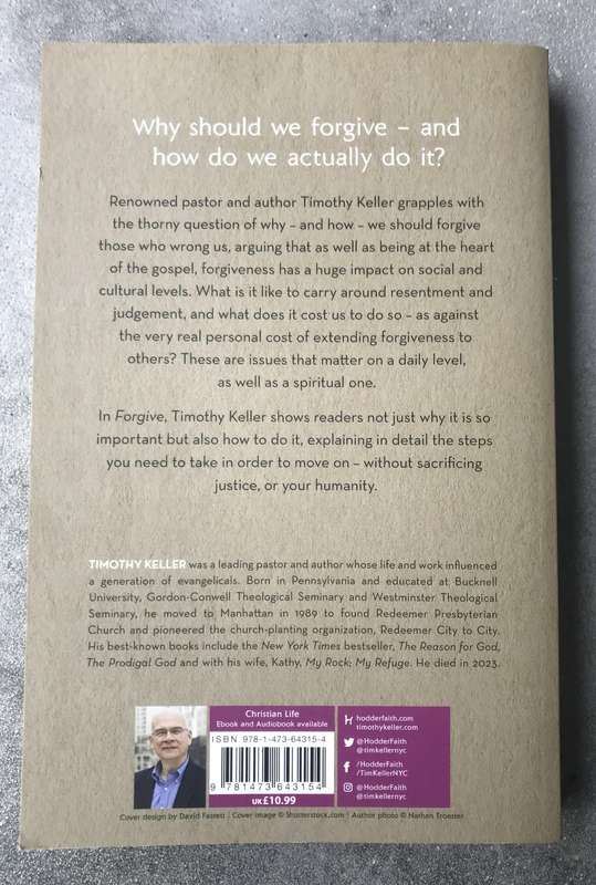 Forgive by Timothy Keller [Paperback: As New]