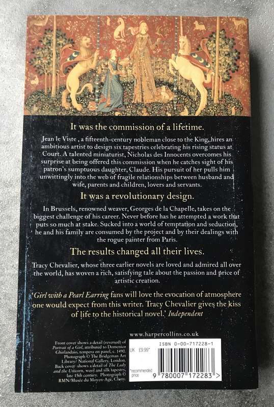 The Lady and the Unicorn by Tracy Chevalier [Large Paperback: Excellent]