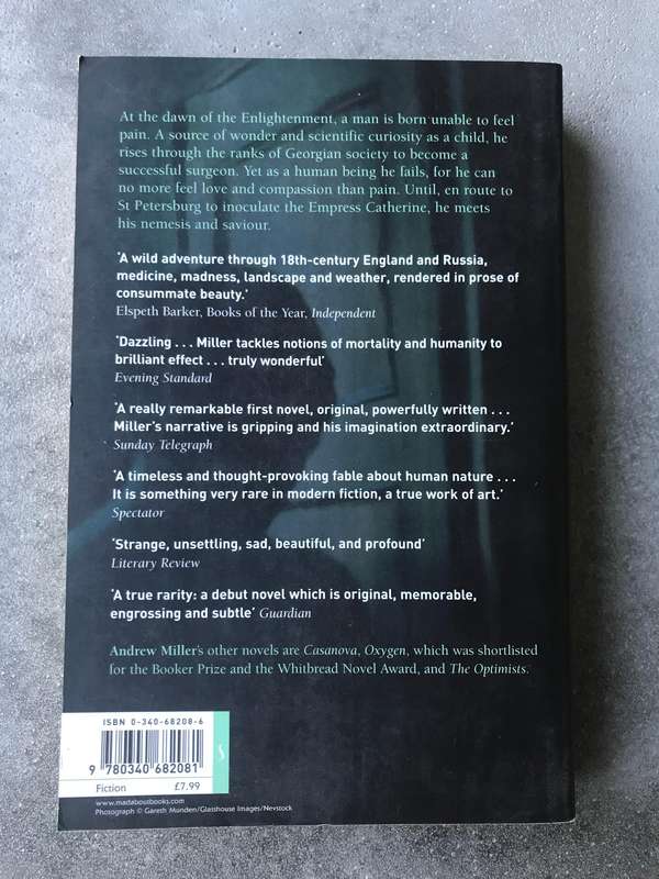 Ingenious Pain by Andrew Miller [Paperback: Excellent]