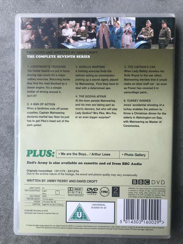Dad's Army - Series 7 [DVD]