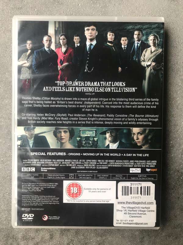 Peaky Blinders - Series 3 [2 DVD]