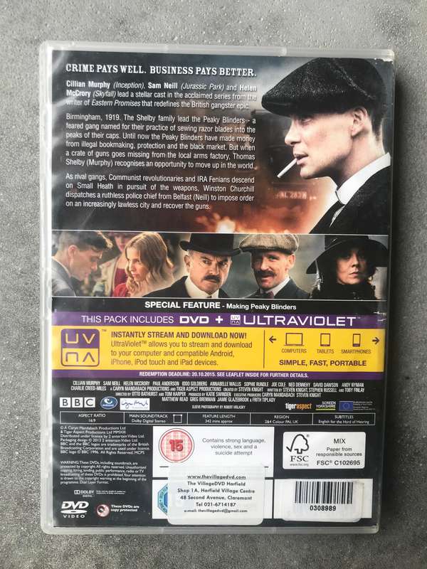 Peaky Blinders - Series 1 [2 DVD]