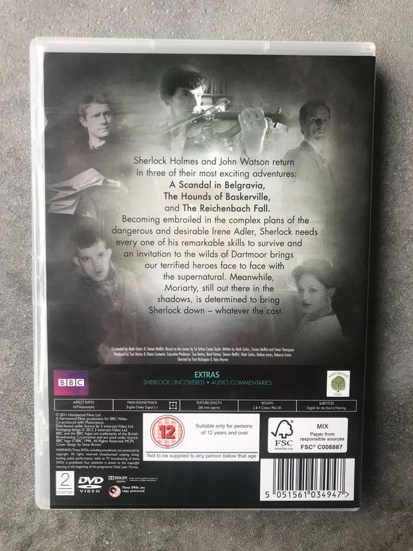 Sherlock - Series 2 [2 DVD]