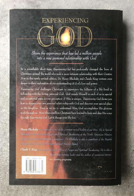 Experiencing God by Henry T. Blackaby & Claude V. King [Paperback: Very Good]
