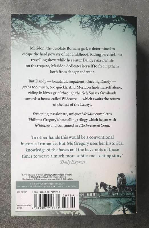 Meridon (Wideacre Trilogy #3) by Philippa Gregory [Paperback: Like New]