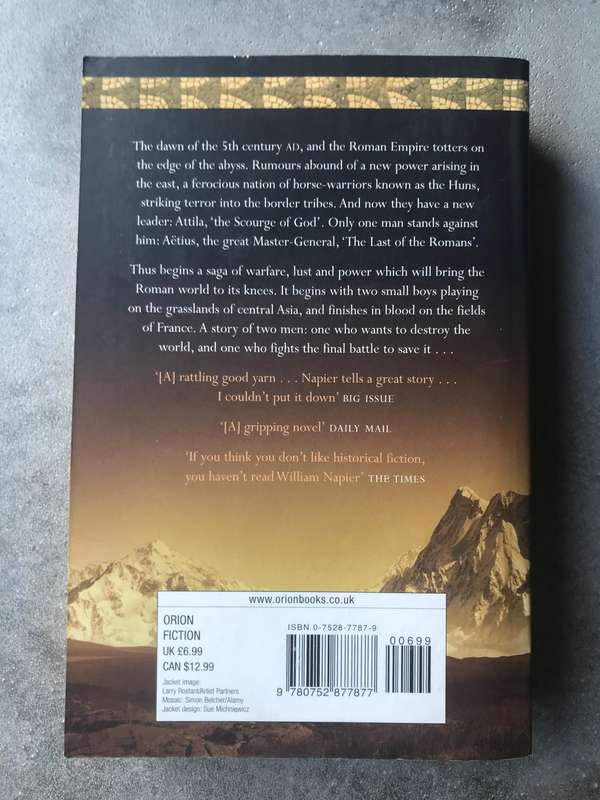 Attila (Attila Trilogy #1) by William Napier [Paperback: Very Good]