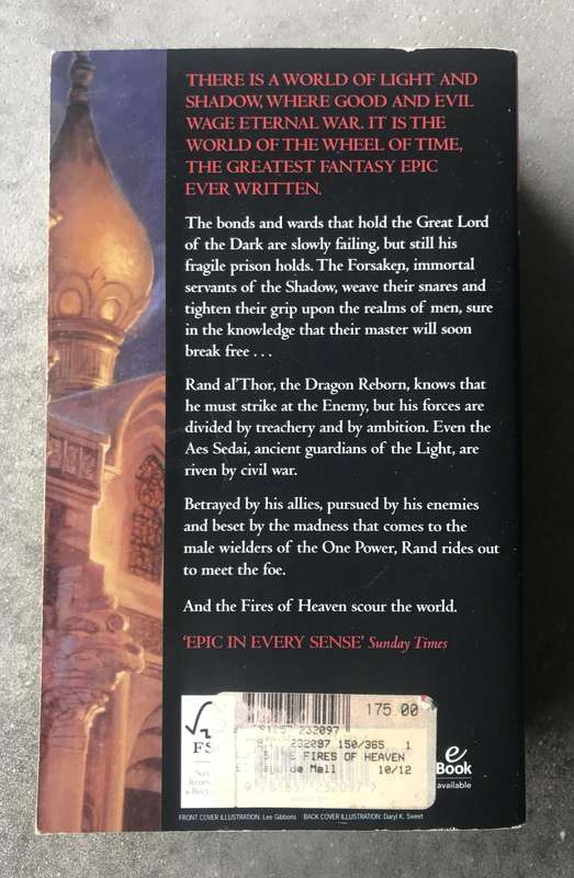 The Fires of Heaven (Wheel of Time #5) by Robert Jordan [Paperback: Very Good]
