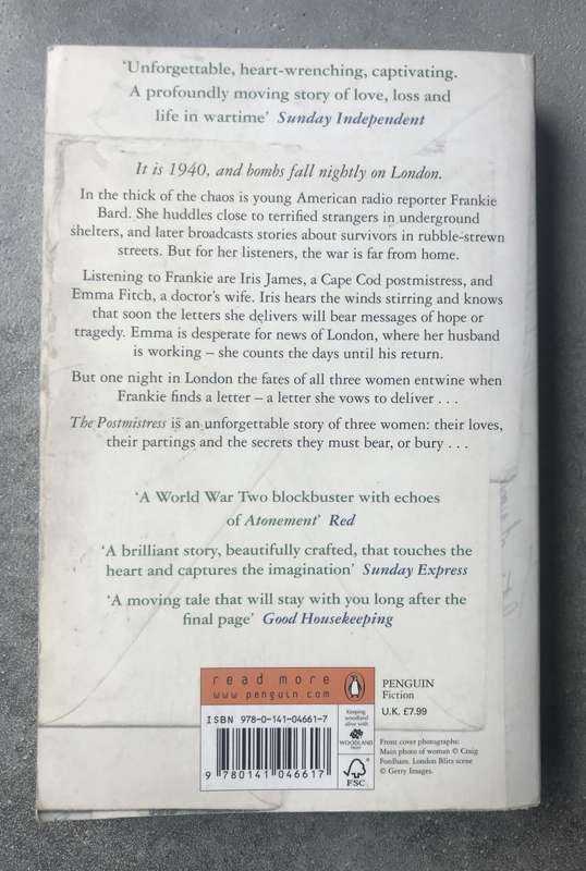 The Postmistress by Sarah Blake [Paperback: Very Good]