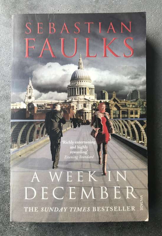 A Week in December by Sebastian Faulks [Paperback: Excellent]