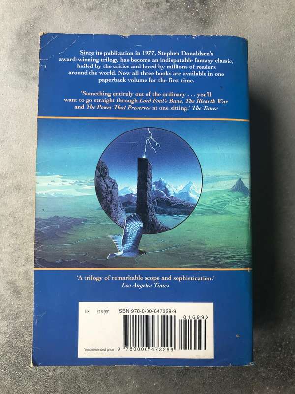 The Chronicles of Thomas Covenant, the Unbeliever (#1-3) by Stephen Donaldson [Paperback: Average]