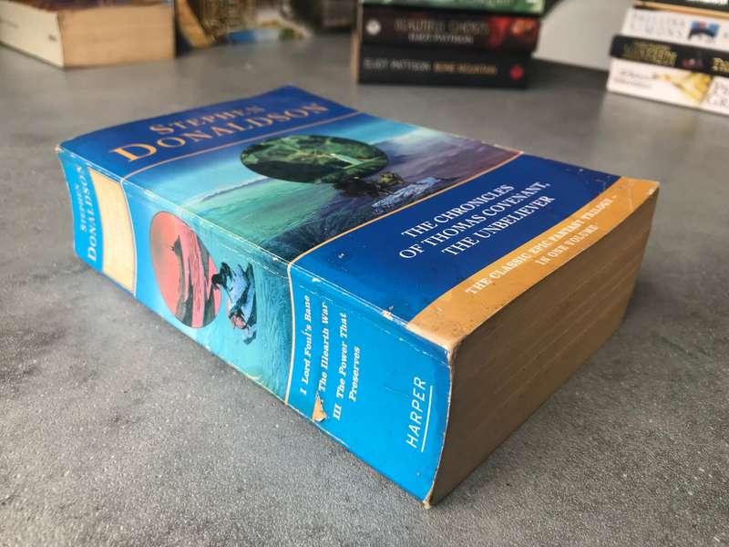 The Chronicles of Thomas Covenant, the Unbeliever (#1-3) by Stephen Donaldson [Paperback: Average]