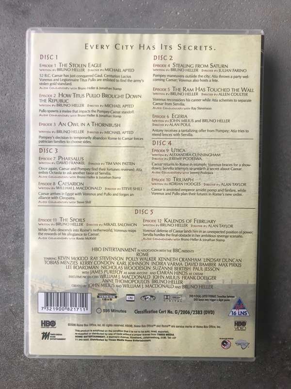 Rome - Season 1 [6 DVD]