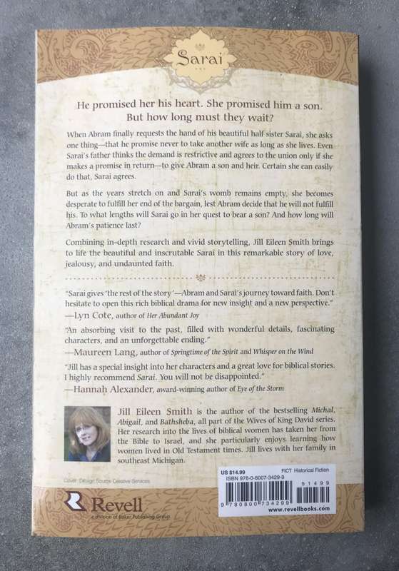 Sarai (Wives of the Patriarchs #1) by Jill Eileen Smith [Paperback: Excellent]