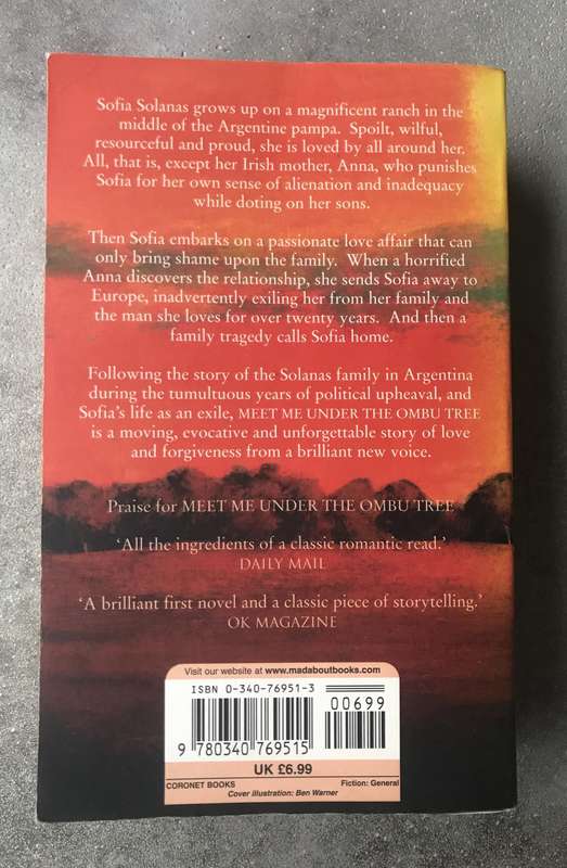 Meet Me Under the Ombu Tree by Santa Montefiore [Paperback: Average]