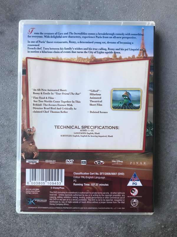 Ratatouille [DVD]
