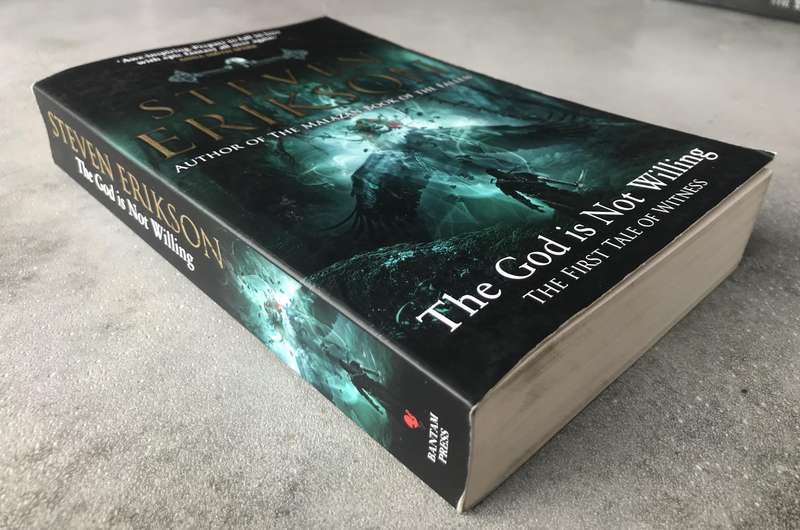 The God is Not Willing (Witness #1) by Steven Erikson [Large Paperback: Excellent]