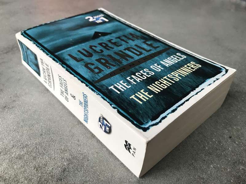 The Faces of Angels & The Nightspinners by Lucretia Grindle [Paperback: Like New]