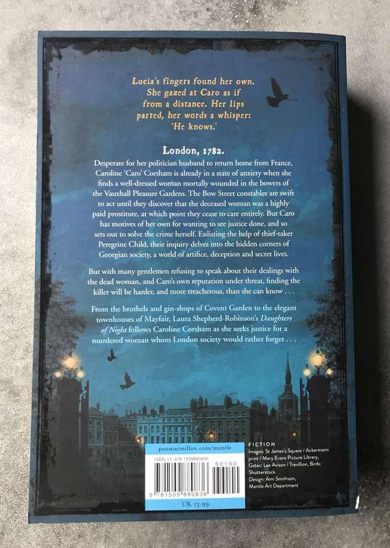 Daughters of Night by Laura Shepherd-Robinson [Large Paperback: Like New]